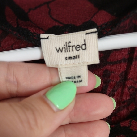 Wilfred Red and Black Floral Top - Picture 2 of 7